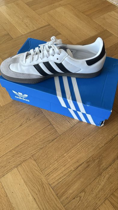 Adidas samba білі