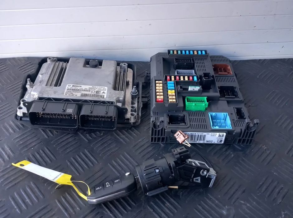 KIt Imobilizador/Centralinas Citroen C4 Cactus 1.6 BlueHDI Ano 2017 Ref: 9814182680/0281032456/9807531680-02/9663123380