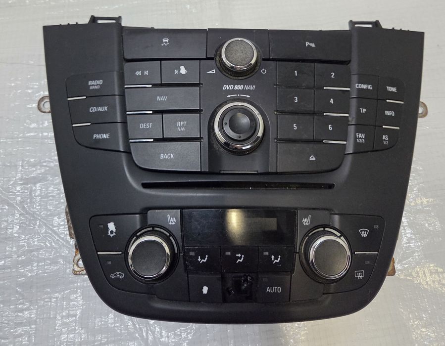 PANEL STEROWANIA RADIEM 13273256 OPEL INSIGNIA A PANEL NAWIEWU KLIMATYZACJI