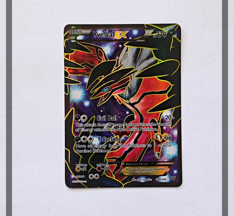 Yveltal EX 144/146 XY Pokemon ENG-NM