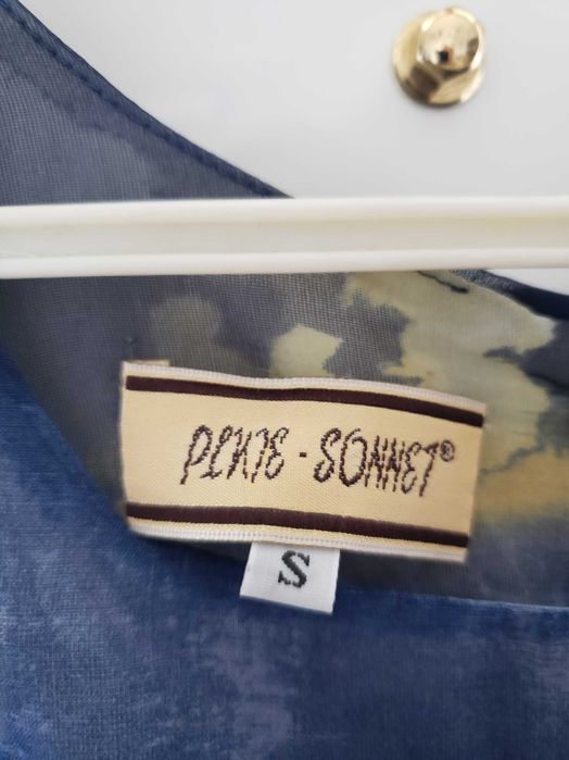 Conjunto Floral de Tunica e vestido de cerimonia