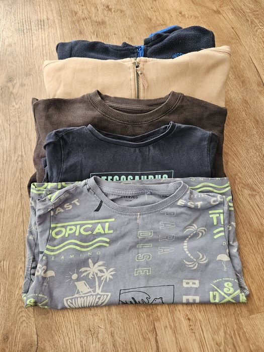 Paka ubrań zestaw bluza koszulka bluzka 110 cm Reserved Sinsay