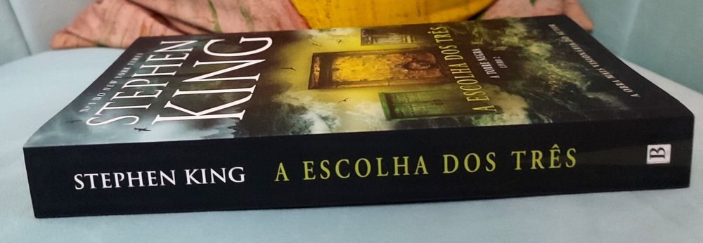 Livro "A Escolha dos Três" (Nunca usado)