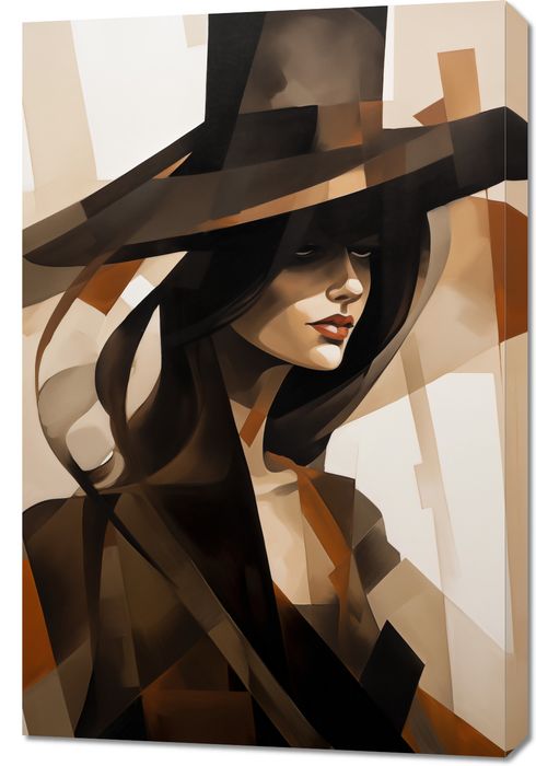 Obraz 60x90cm Skrywająca się Tajemniczość