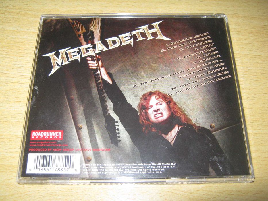 Megadeth Endgame CD