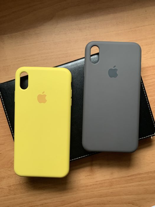 Apple iPhone Xs Max Silicone Cases (2шт)