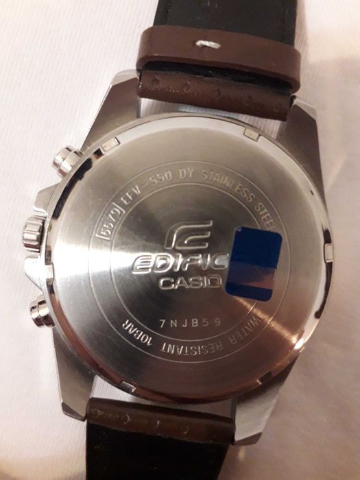 Relogio Casio EDIFICE WR 100m ANA (H3H-1) NOVO em caixa