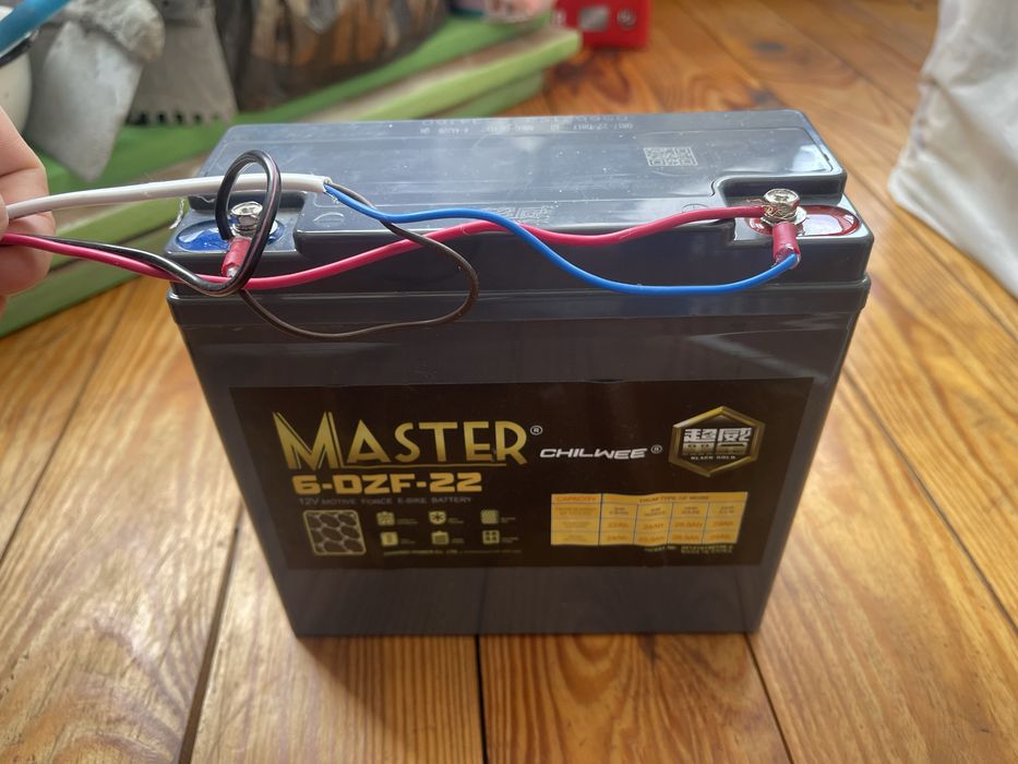 Аккумулятор Master 6DZF-22 12v гелевая батарея