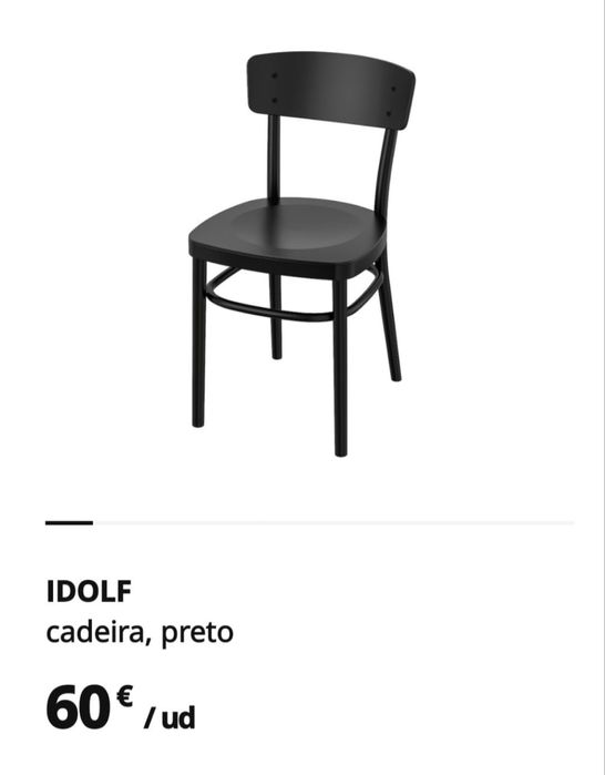 4 cadeiras ikea Idolf