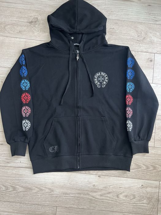Зіп Худі Chrome Hearts (чорного кольору)