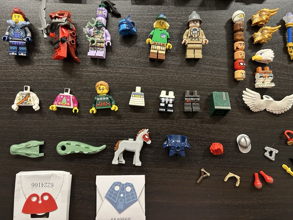 Lego figurki minifigurki części