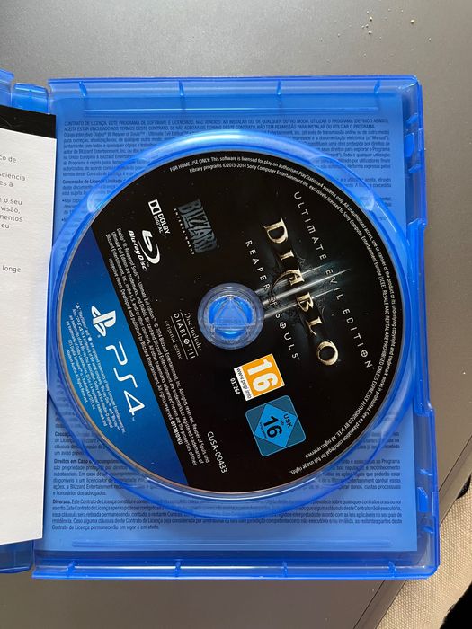 Jogo PlayStation 4 diablo