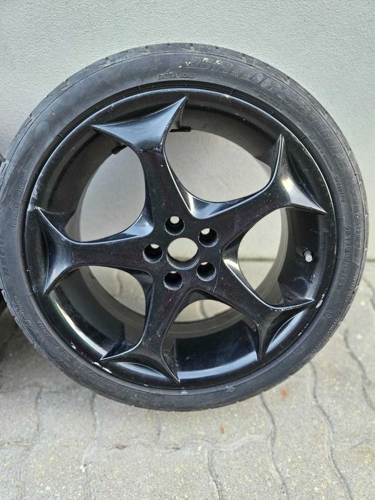 Jantes OZ 18 5x100 com pneus quase novos