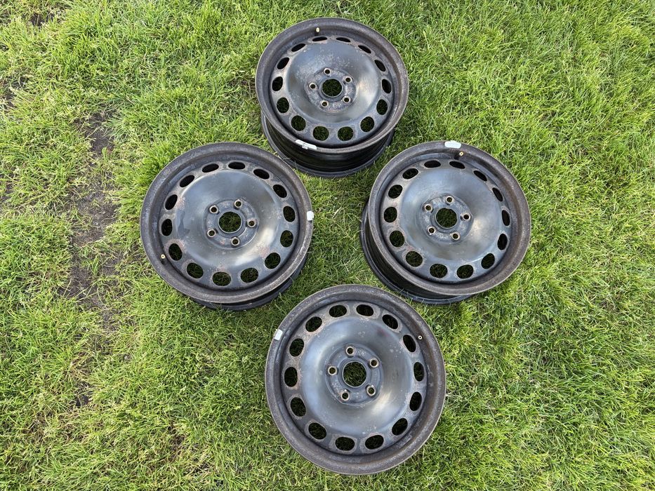 VW Golf Mk7 oryginalne felgi stalowe 16” komplet