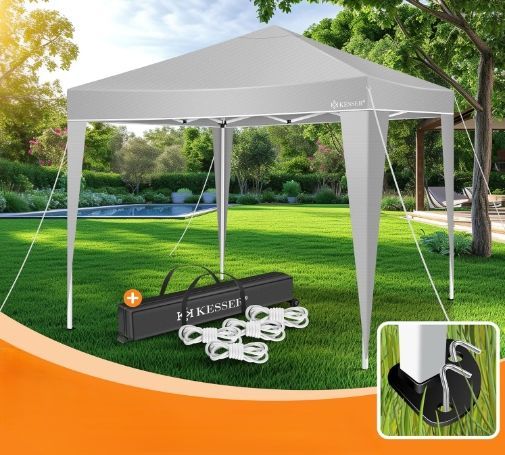 Pawilon ogrodowy KESSER 3x3 m Pop Up UV50 wodoodporny