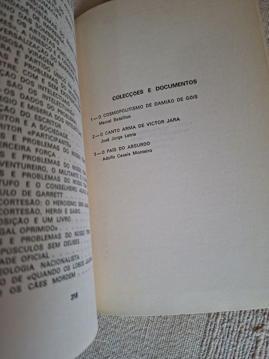 Livro O País do Absurdo Textos Políticos por Adolfo Casais Monteiro