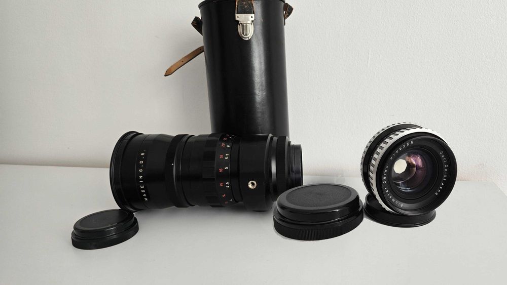 Teleobiektyw i obiektyw średnioformatowy Pentacon Six