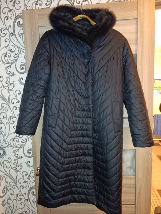 Зимове пальто 52 розмір