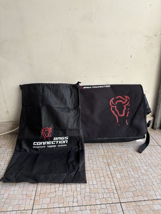 Mala de Transporte Bags-Connection para Mota + Saco de Arrumação