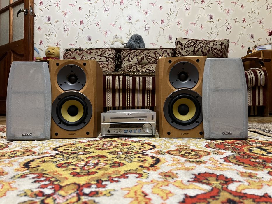 CD,тюнер підсилювач, колонки, акустика sony hcd-sd1, sony ss-csd1