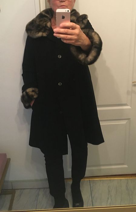 Płaszcz Kaszmir Wełna