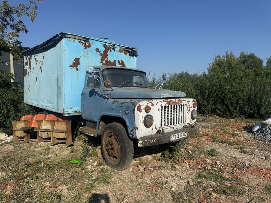 ГАЗ 53 , газон , вантажний фургон