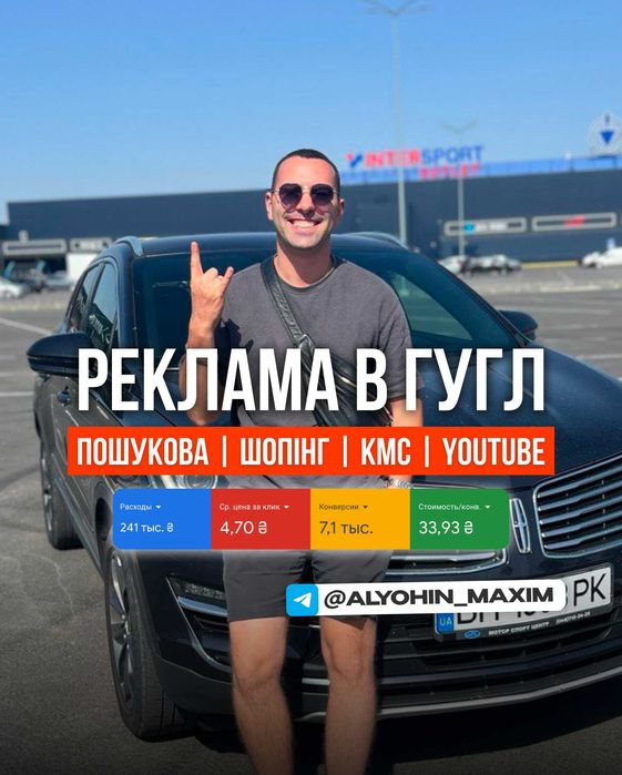 Налаштування реклами Google | Гугл шопинг | Локальна Реклама на картах