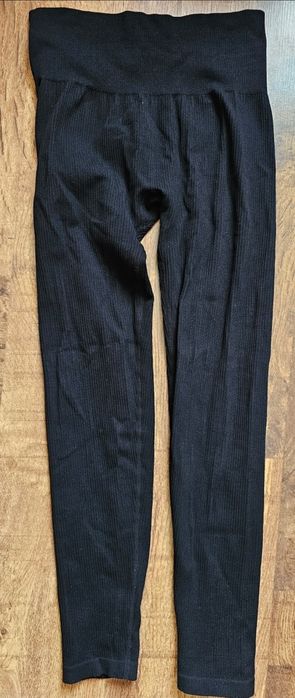 Legginsy damskie prążek M