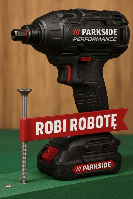 Zakrętarka udarowa PARKSIDE PDSSAP 20 Li D4 Brushless Nowa Bez Akumula