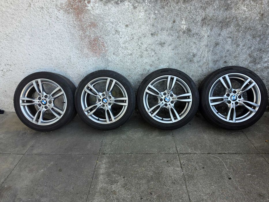 Jantes Originais BMW 18" Pack M 5x120 com Pneus 225.45.18 + 255.40.18