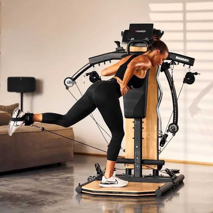 Składany atlas treningowy 125kg obciążenia Hammer Bio Force  MX NORSK