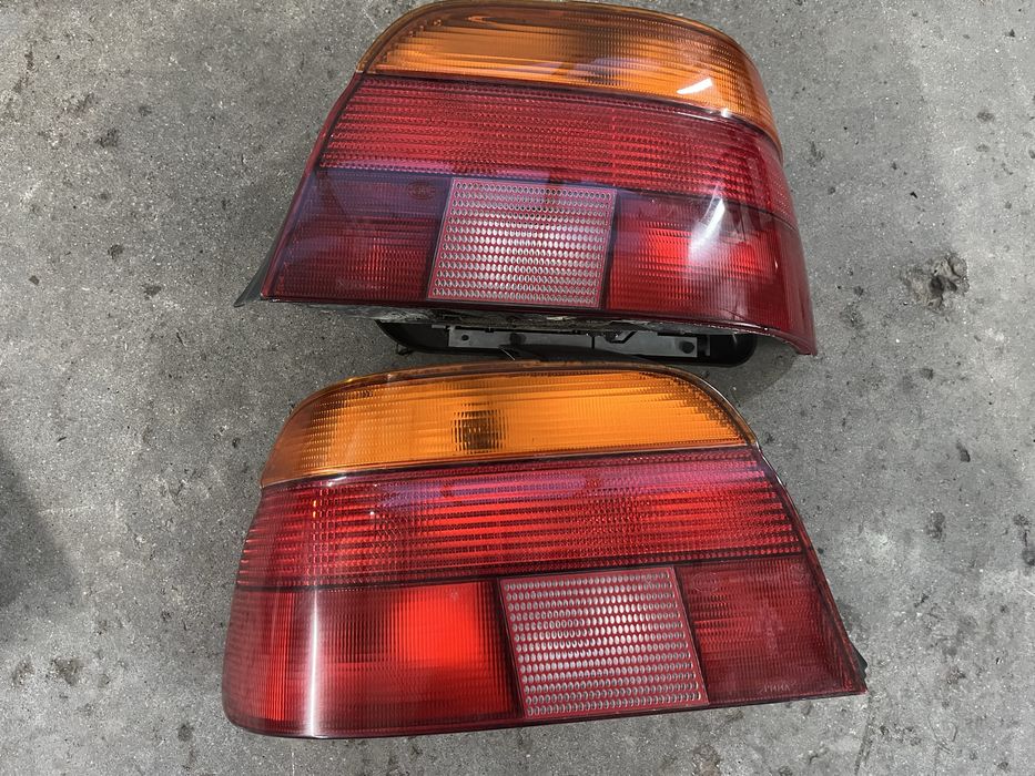 Lampy tyl tylne bmw e39 sedan przed lift pomaranczowy kierunek kpl