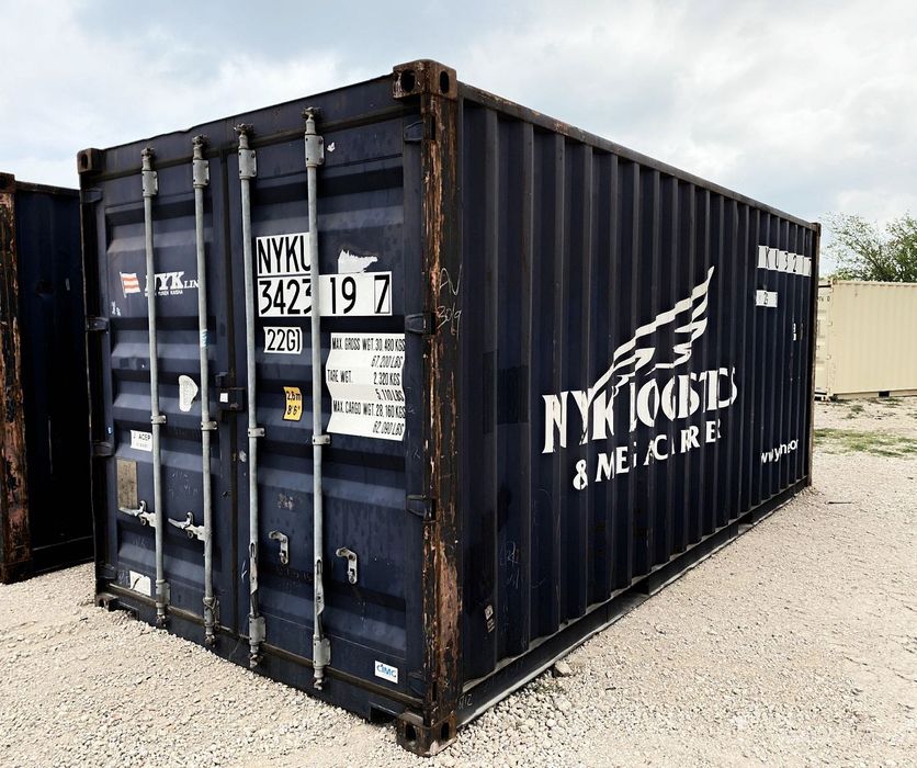 Kontener morski magazynowy 20DV 6 metrowy + transport HDS