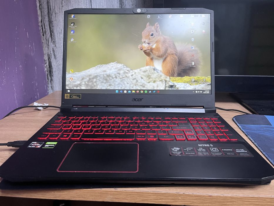 Zestaw Acer Nitro 5 z ponad 30 grami