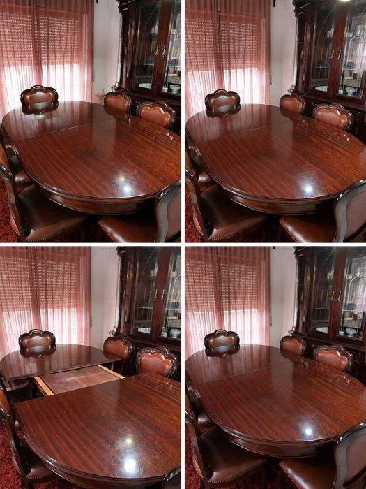 Conjunto de sala de jantar clássico