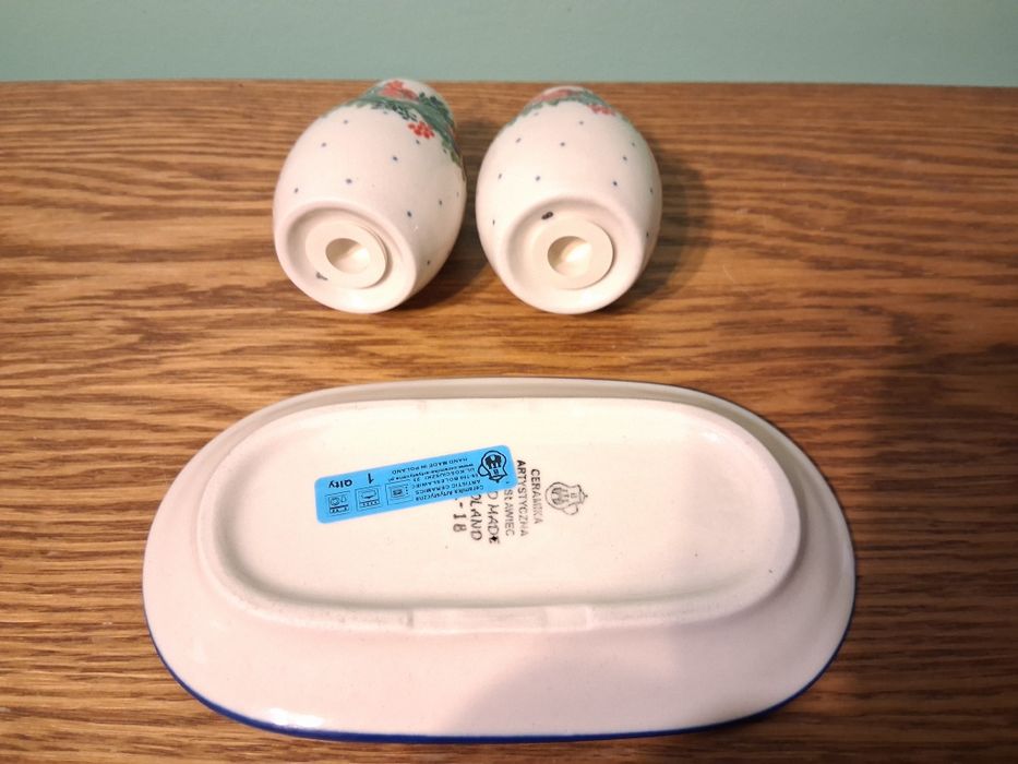 Sol + Pieprz GAT1 Ceramika Artystyczna Boleslawiec