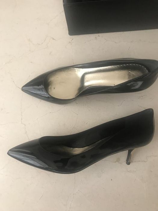 Балетки La Perla, лакированная кожа, р. 39-39,5