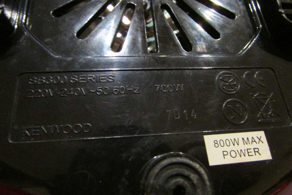 Блендер стаціонарний KENWOOD Smoothie 700 W, чаша нержавіюча сталь