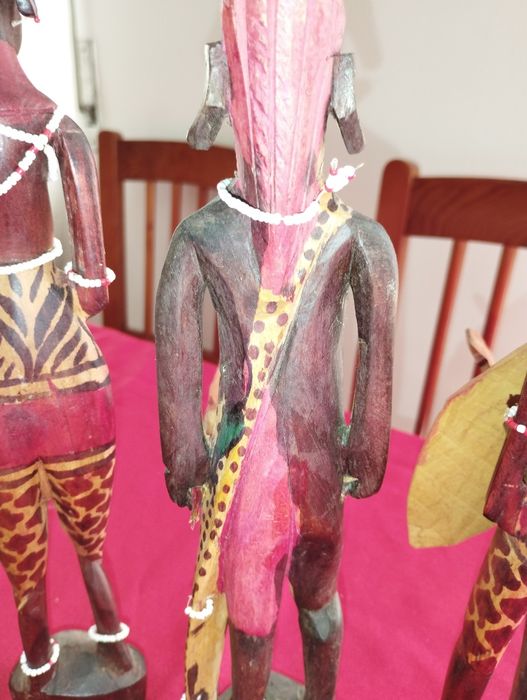 Esculturas tribais , casais