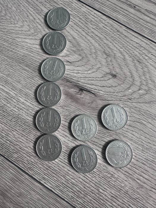 Monety 1 zloty 1982-1988