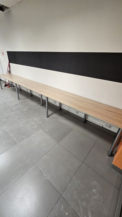 stół / duży blat roboczy 5,5 m x 60 cm
