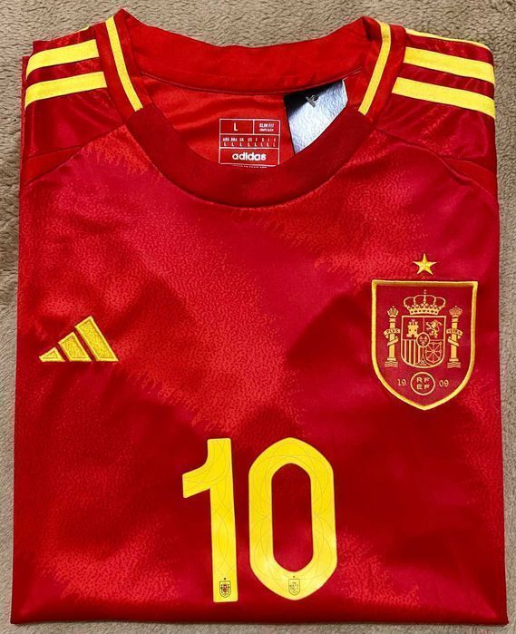 Equipamento Principal Espanha 2025 - Lamine Yamal 10