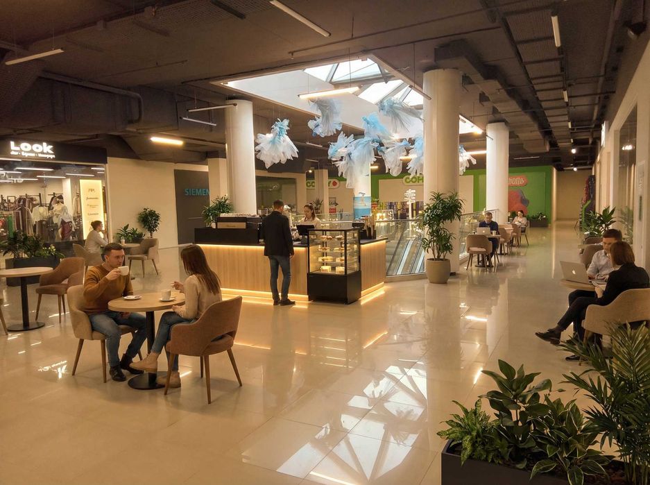 Оренда приміщення в ТРЦ під кафе/ресторан/острів