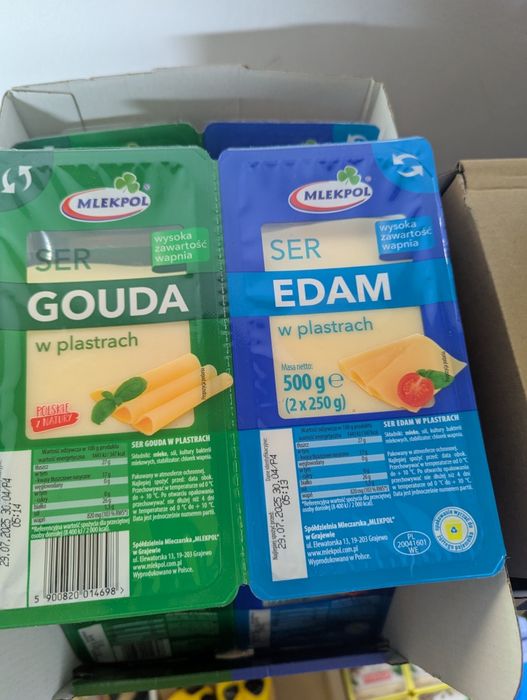 Сир Молоко, Вершки Продукты из Европы