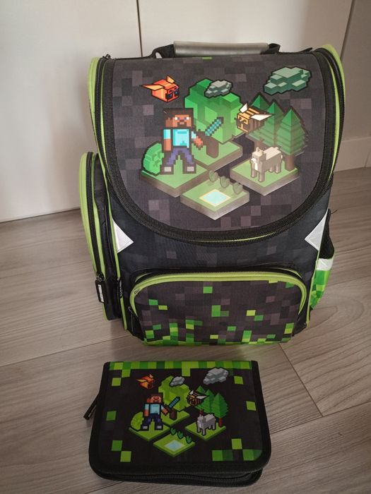 Tornister Minecraft piórnik