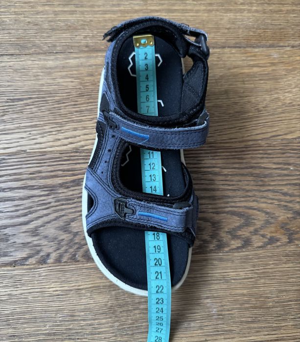 Ecco босоніжки шкіряні р.34(21,5 см)