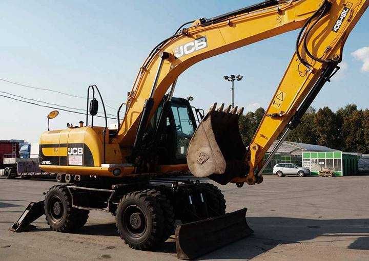 Оренда | послуги екскаватора колісного JCB JS145