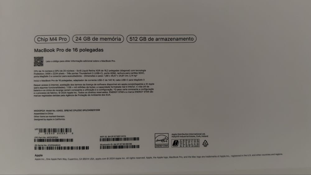 MacBook Pro de 16 Polegadas448354553053194244