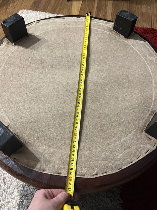 Puf w stylu loft 62 cm