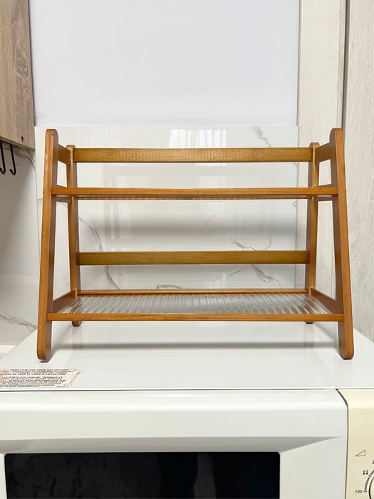 Кухонна полиця полиця на мікрохвильовку полиця для спецій кухонна